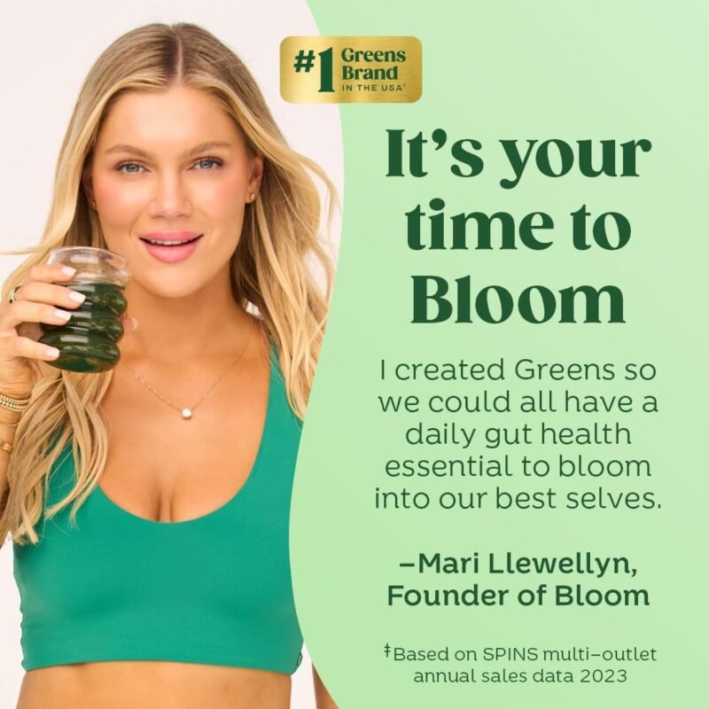 Unveiling Bloom Nutrition Superfood Greens Powder: The Ultimate Boost for Gut Health and Energy