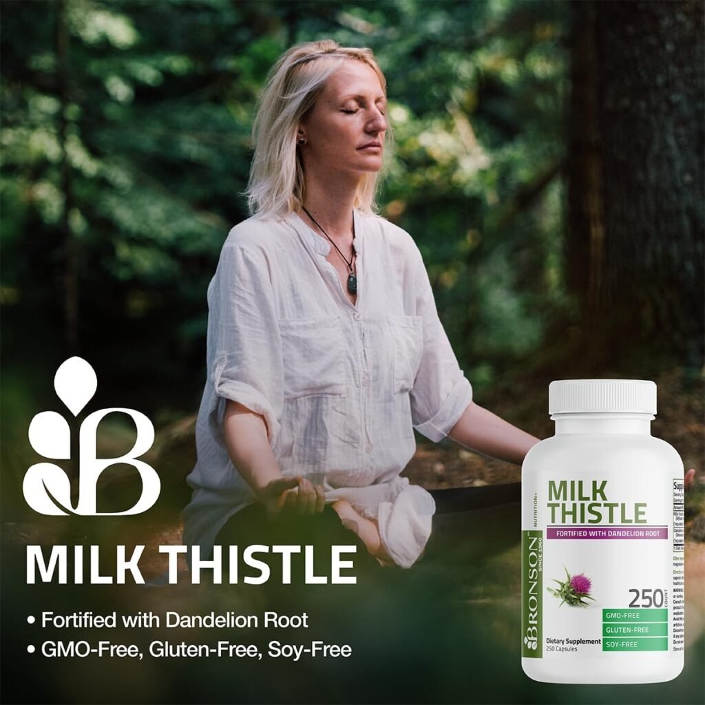 Exploring the Benefits of Bronson Milk Thistle Silymarin (Marianum) - Image 2