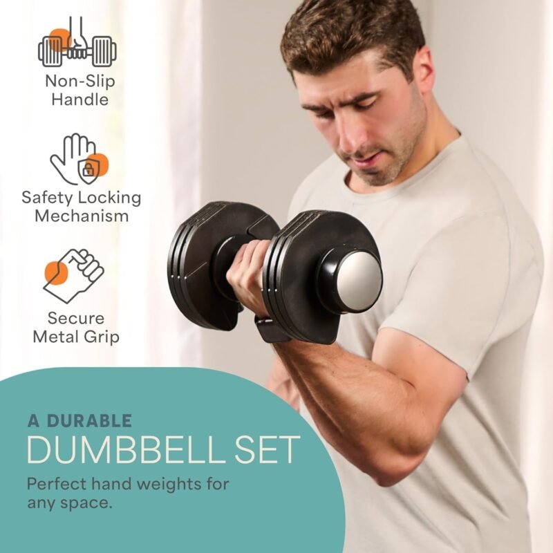 Maximize Your Home Gym: The Ultimate LifePro Adjustable Dumbbells Set Review - Image 2