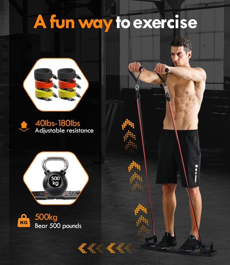 Maximize Your Home Workout: The Ultimate Guide to the Portable Push Up Board and Fitness Accessories - Image 6