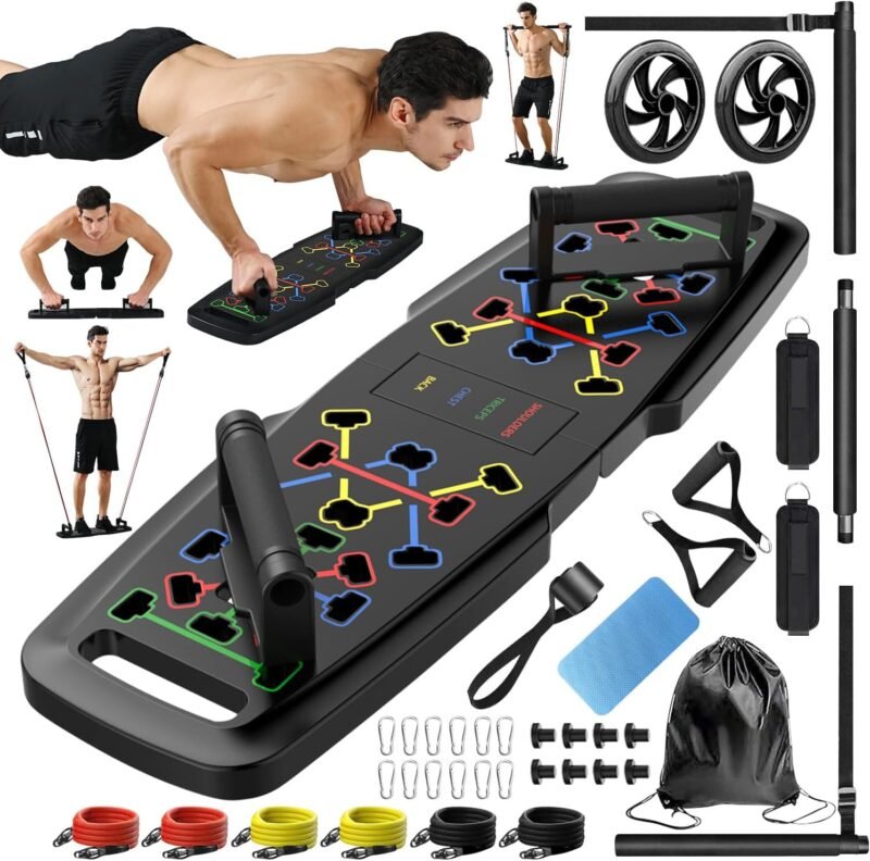 Maximize Your Home Workout: The Ultimate Guide to the Portable Push Up Board and Fitness Accessories